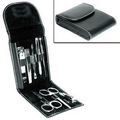 8 - PC Grooming Set Leather Case (engraved )